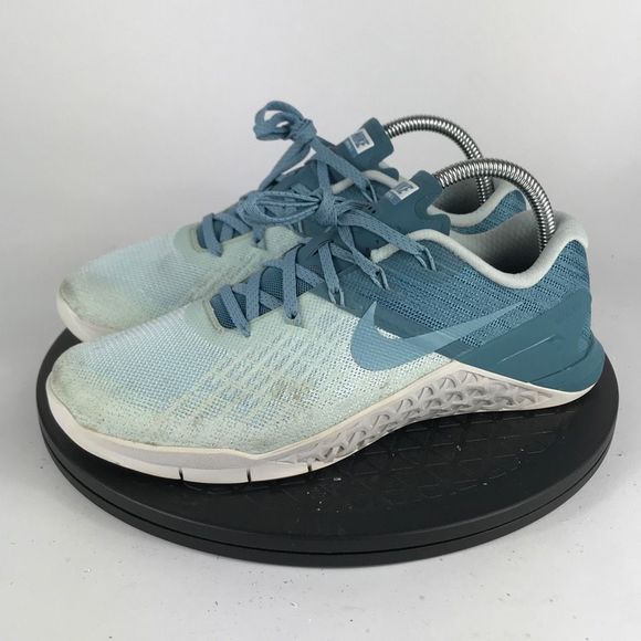 Nike Metcon 3 Glacier Blue CrossFit Training Shoes 849807-400 Women’s Size 8.5 - Picture 8 of 12